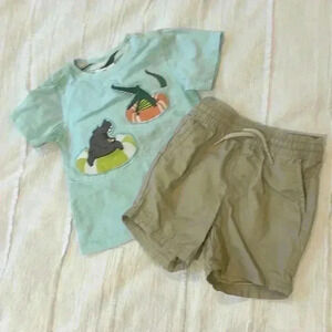Tommy Bahama and Old Navy  - 2 piece summer set. Size 18 months